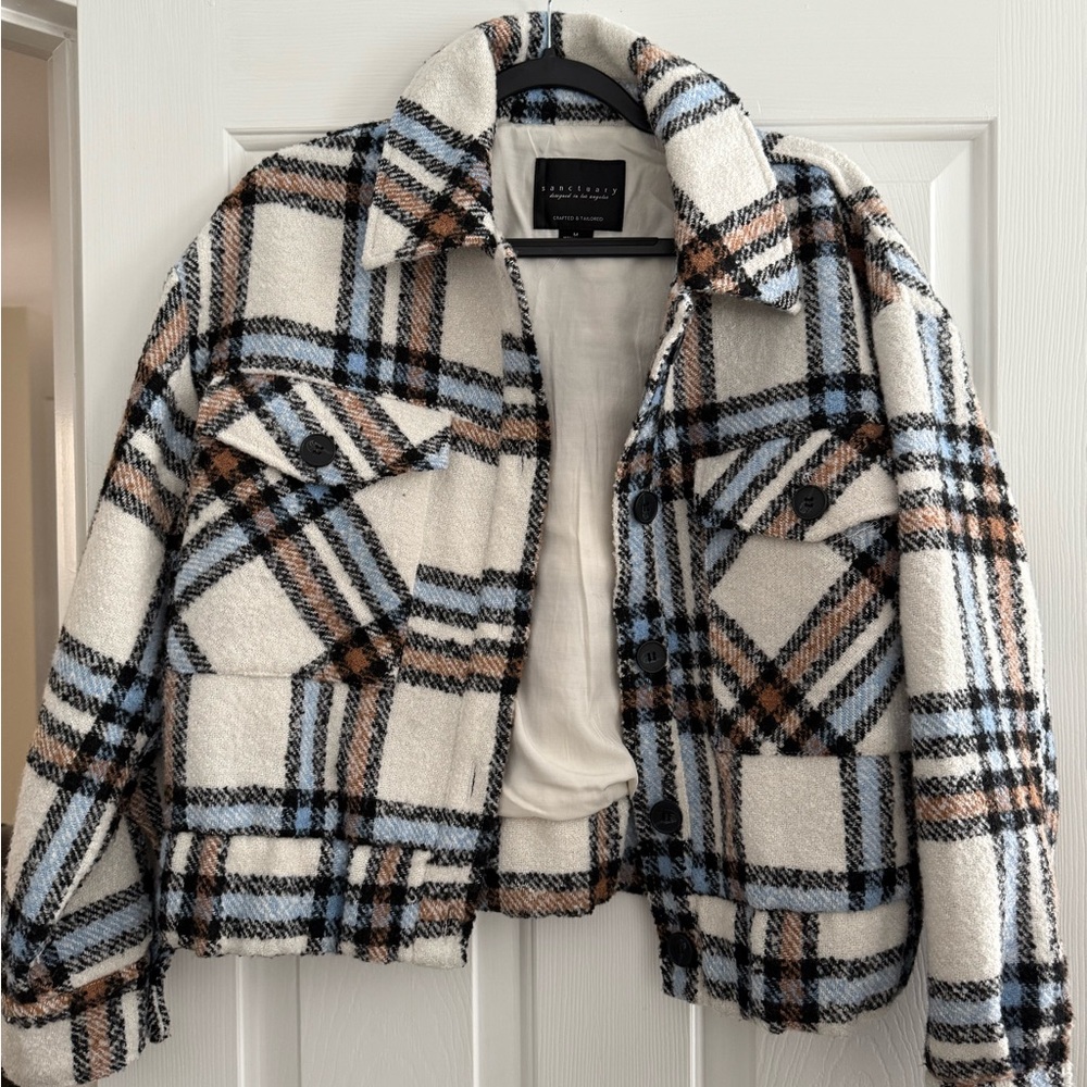 Sanctuary Liv Plaid Jacket